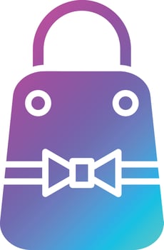 Gift bag Vector Icon