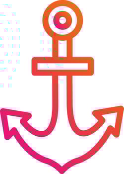 Anchor Vector Icon