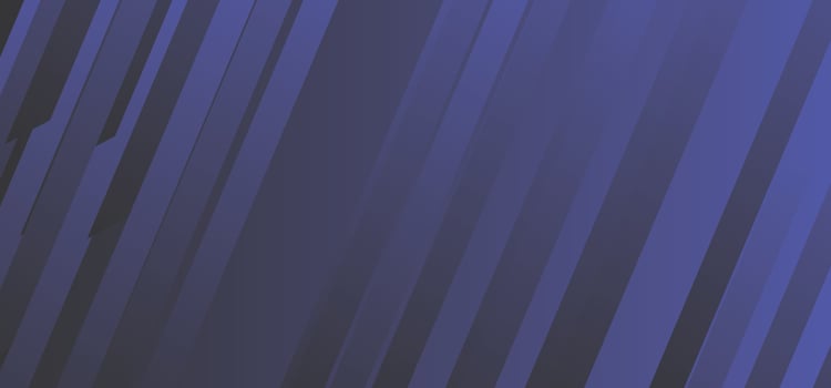 blue Dynamic shapes composition with orange lines. Abstract background modern vector