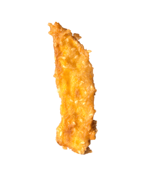 Falling fries banana cutout, Png file