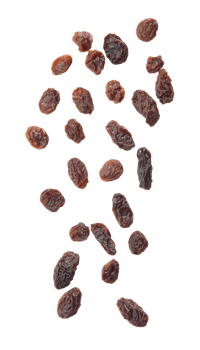 Falling raisins cutout, Png file