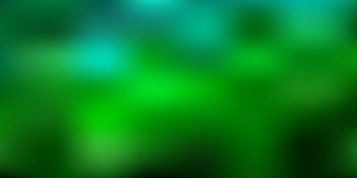 Light blue, green vector abstract blur drawing.