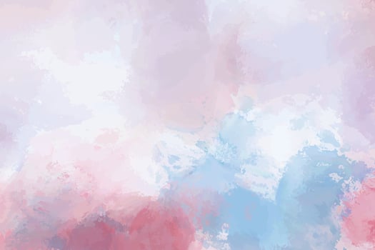 Gentle ink wallpaper. Pink natural luxury marble texture. Abstract hand-drawn watercolor background. Pastel color stains on canvas vector