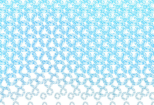 Light blue vector template with circles.