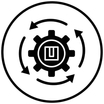 Automation Icon Style vector