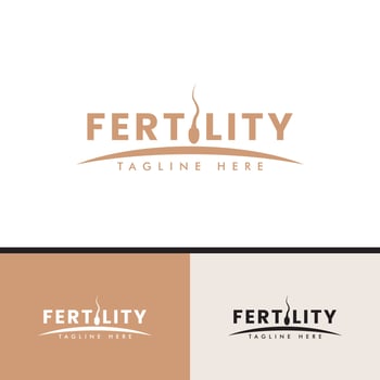Fertility Logo, suitable for any business related to fertility. vector