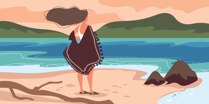 People Relax fFat Composition vector