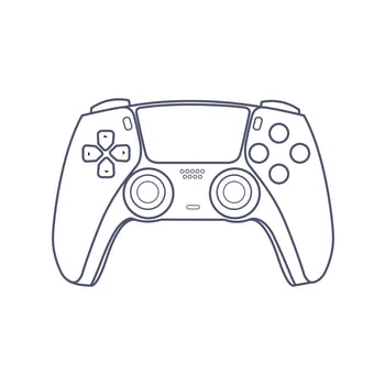 game controller icon vector illustration