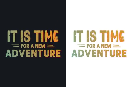 Camping typography t shirt design template vector