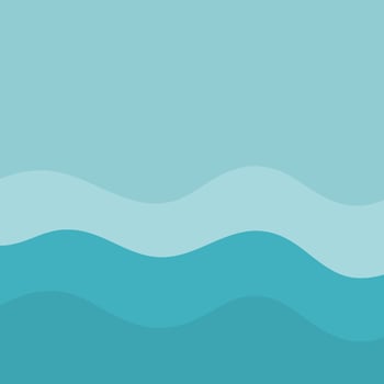 Background with waves. Blue stripes. Abstract multicolored image. vector