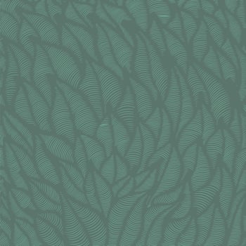 Background of leaves. Green foliage with streaks. Natural abstract texture of greenery. vector