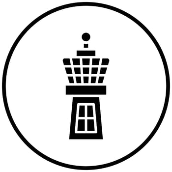 Control Tower Icon Style vector