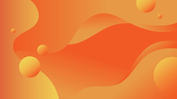 Modern abstract fluid wave dynamic vector background