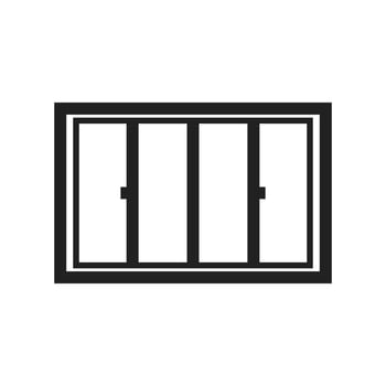 Windows Line Icon vector