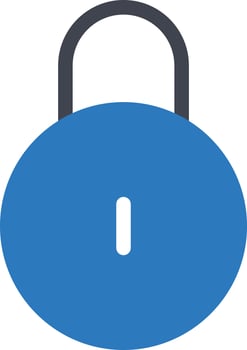 lock vector illustration on a background.Premium quality symbols.vector icons for concept and graphic design.