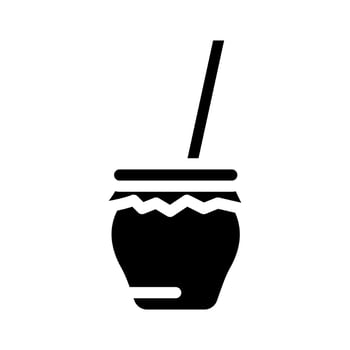 zambomba spain drink glyph icon vector illustration