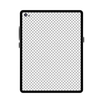 Smart Mobile phone transparent PNG mockup, Mobile mockup, Smartphone mockup vector