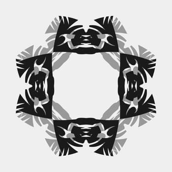 beautiful mandala vector, combination, color, henna, contour, creative, unique, floral, pattern, abstract monocrome, floral vector