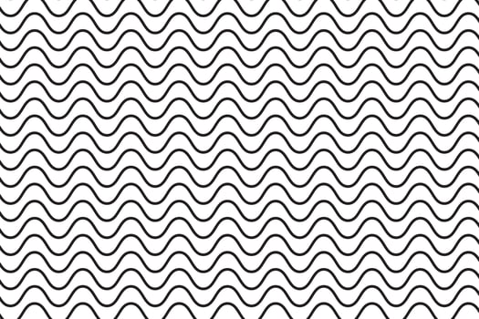 Wave line pattern on white background. Vector illustration