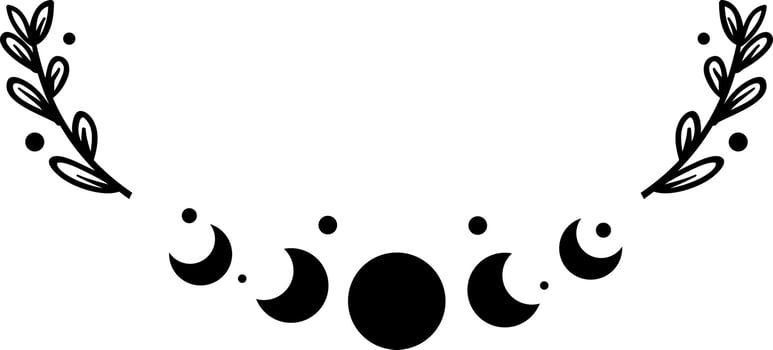 Elements for magic and exoteric. vector