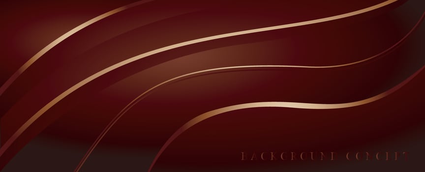 Luxury red line background vector image