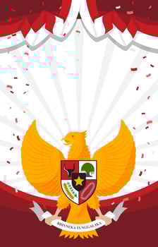 Pancasila Day Background vector