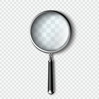 Magnifier Optical Equipment For Researching Vector