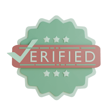 3d verified object with transparent background png