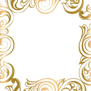 Vector damask vintage baroque scroll ornament swirl. Victorian monogram heraldic shield swirl.Retro floral leaf pattern border foliage antique  acanthus calligraphy engraved tattoo. Tile decor element