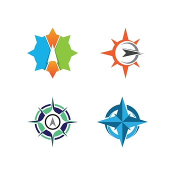 Compass Logo Template vector icon
