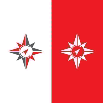 Compass Logo Template vector icon