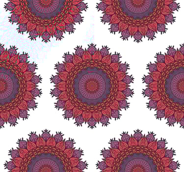 Mandala Seamless Pattern vector