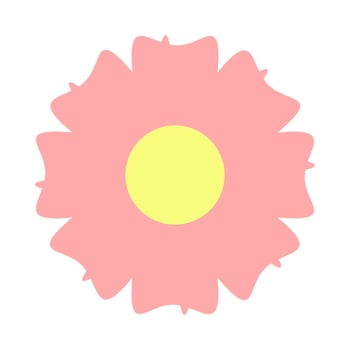 flower icon design vector