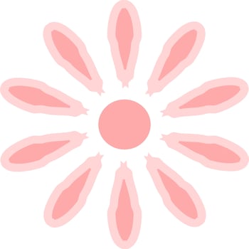 flower icon design vector