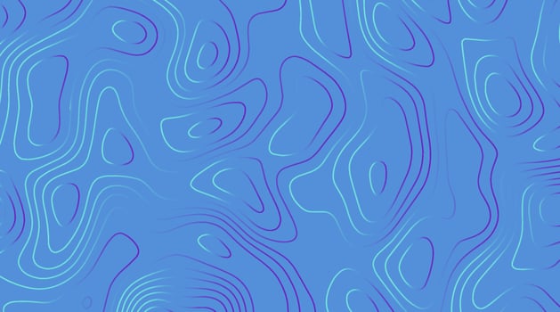 Abstract of blue geometric background,contour style vector