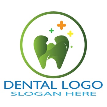 Dental logo Template vector illustration