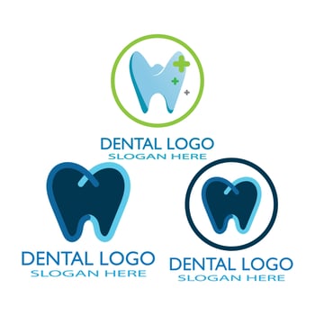 Dental logo Template vector illustration