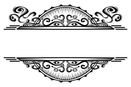 Free vector vintage emblem tattoo