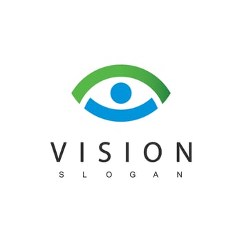 Eye Logo Design Template, Vision Logotype concept. vector