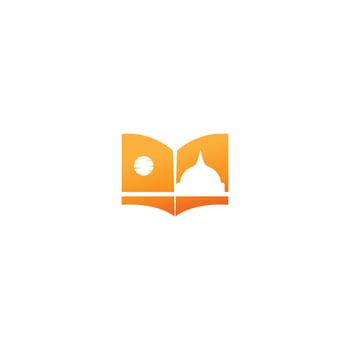 Mosque logo icon design template vector