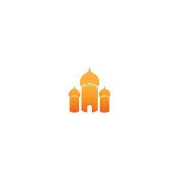 Mosque logo icon design template vector
