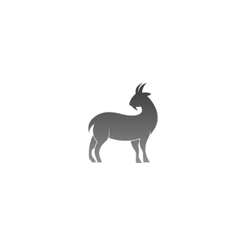 Goat logo icon illustration template vector
