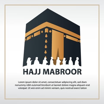 Hajj Mabroor vector