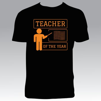 Teacher Tee Design vector