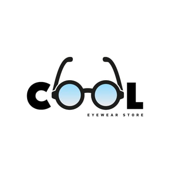 Cool logo design on a white background vector