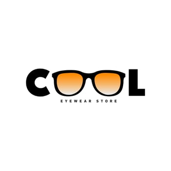 Cool logo design on a white background vector