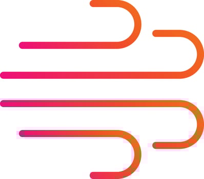 Wind Vector Icon Design Illustration