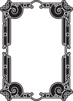 Decorative frame. Design element. Decoration vector