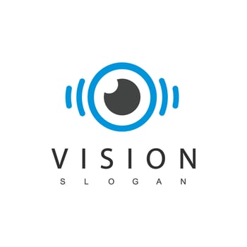 Eye Logo Design Template, Vision Logotype concept. vector