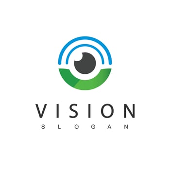 Eye Logo Design Template, Vision Logotype concept. vector
